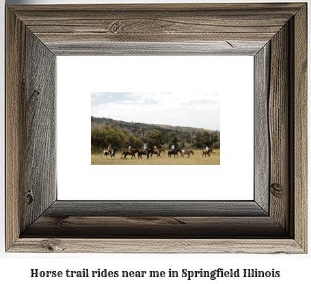 horse trail rides near me in Springfield, Illinois